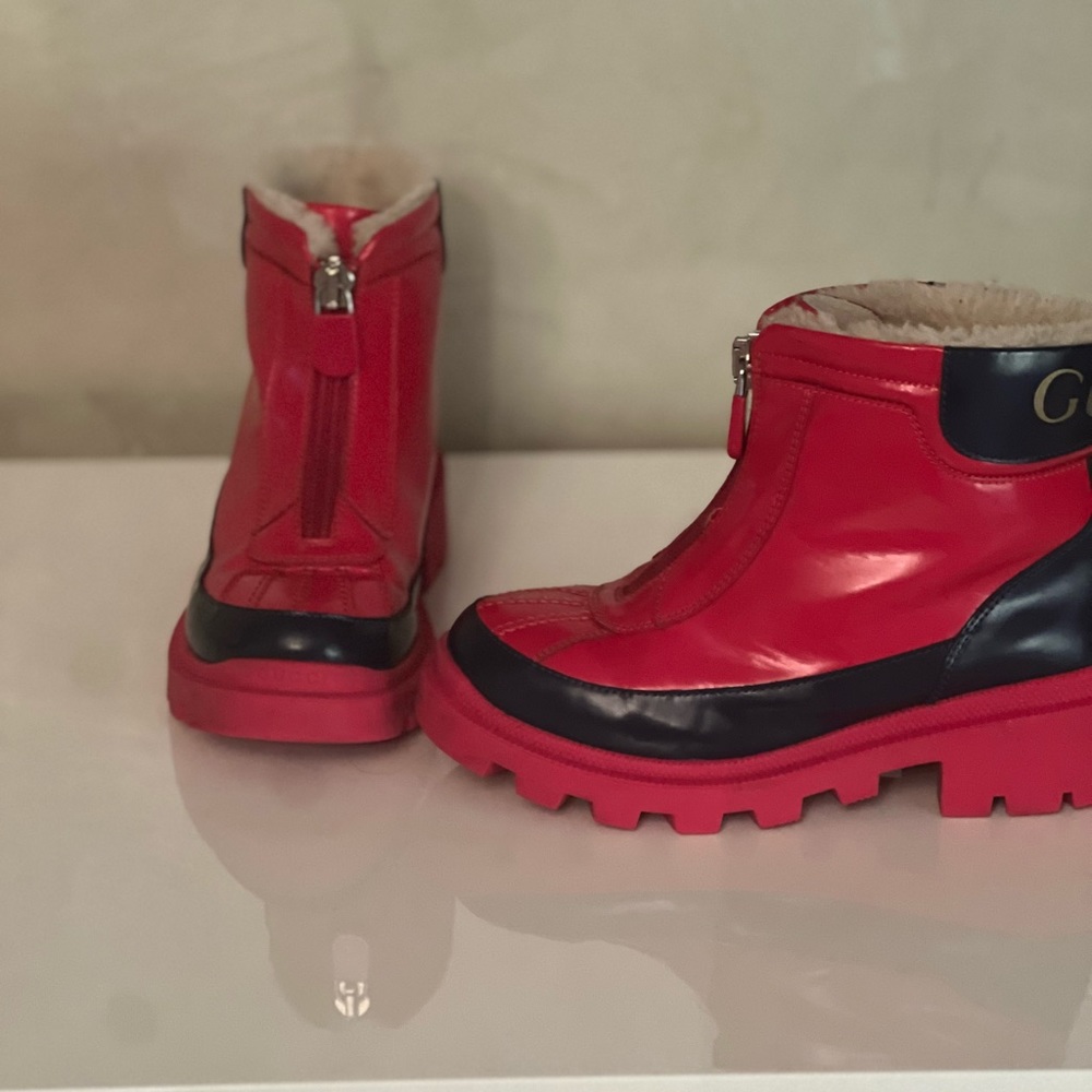 Gucci kids rain boot